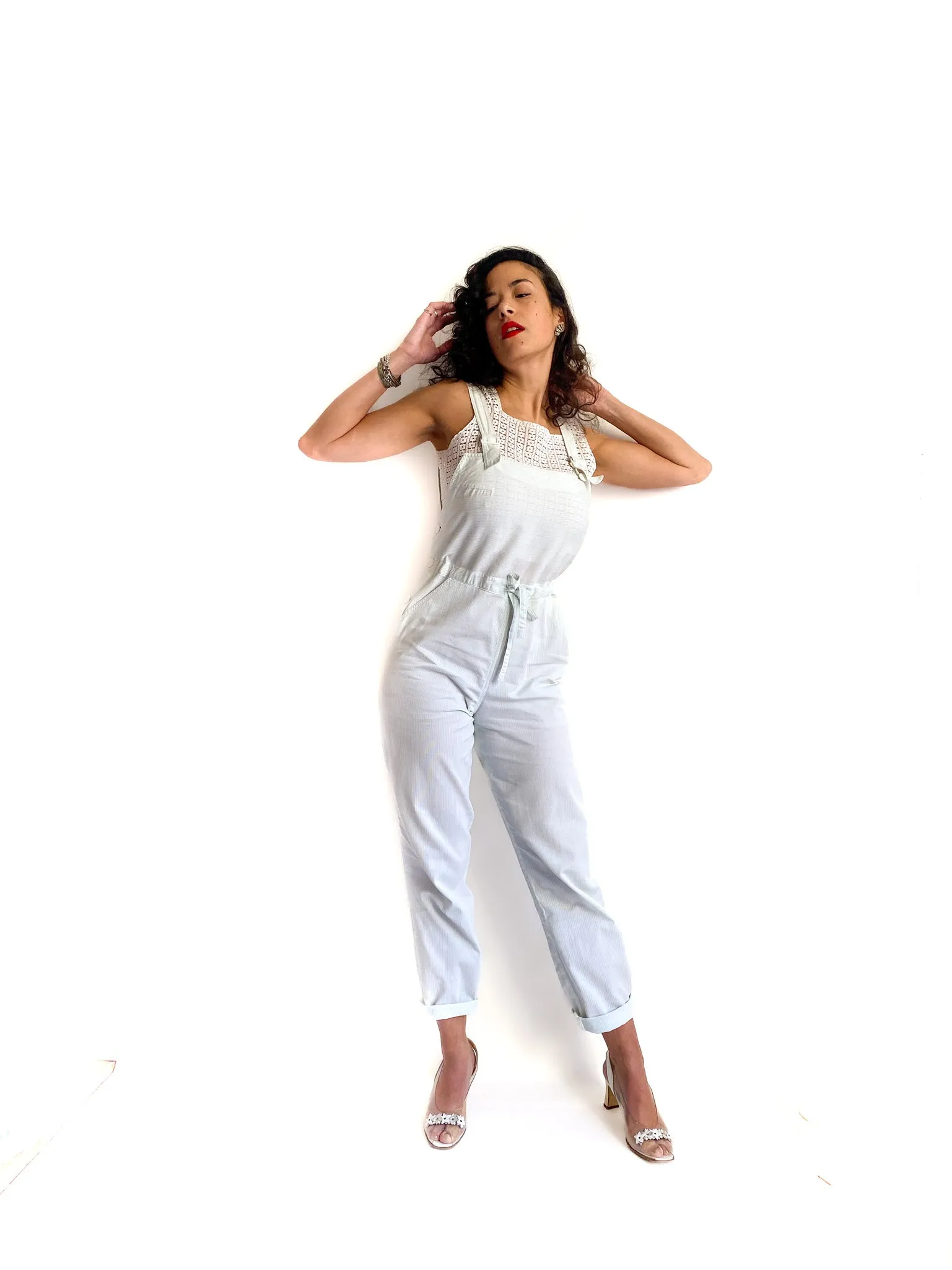 70s vintage Courrèges PARIS dungarees/overalls