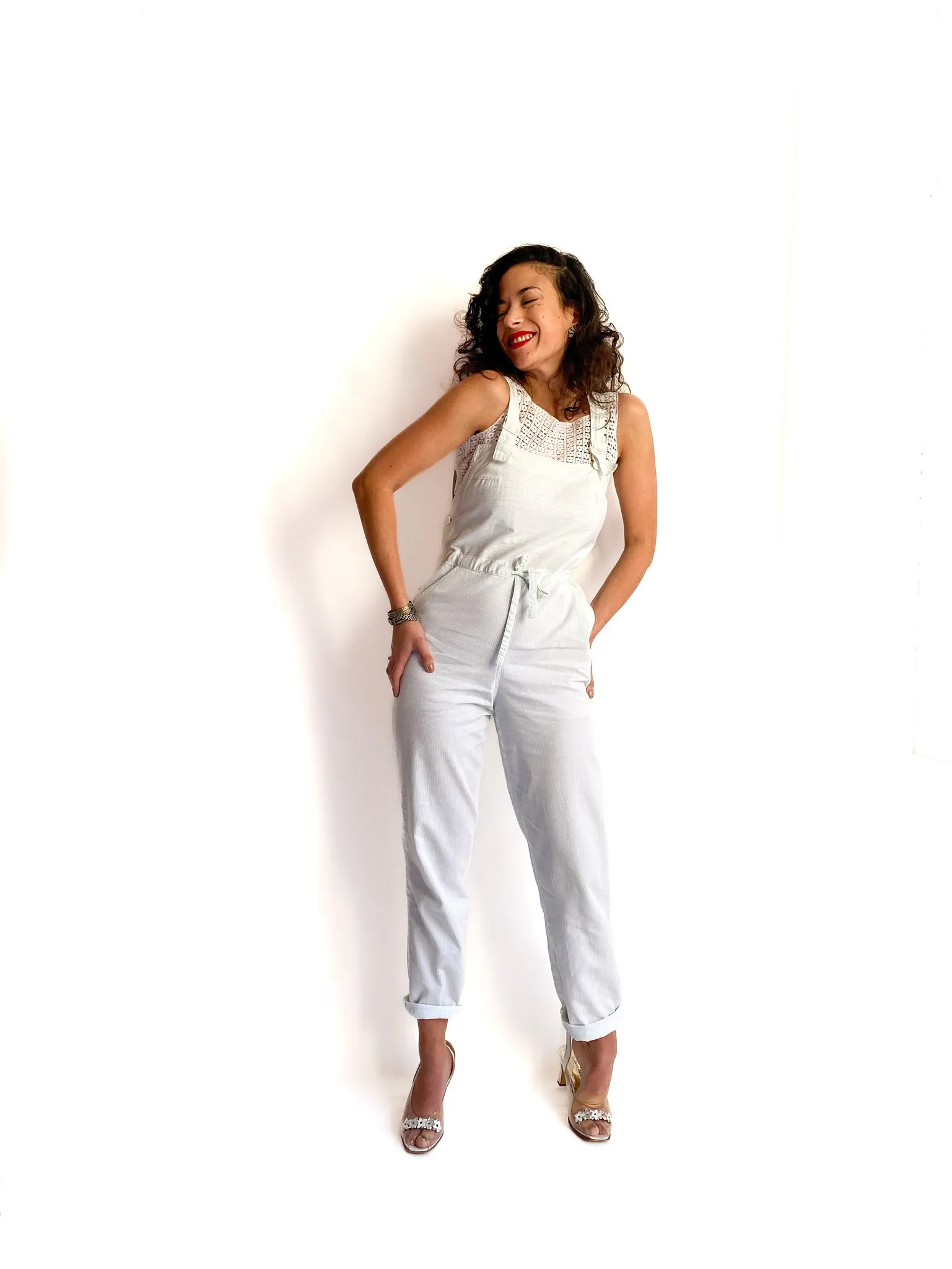 70s vintage Courrèges PARIS dungarees/overalls