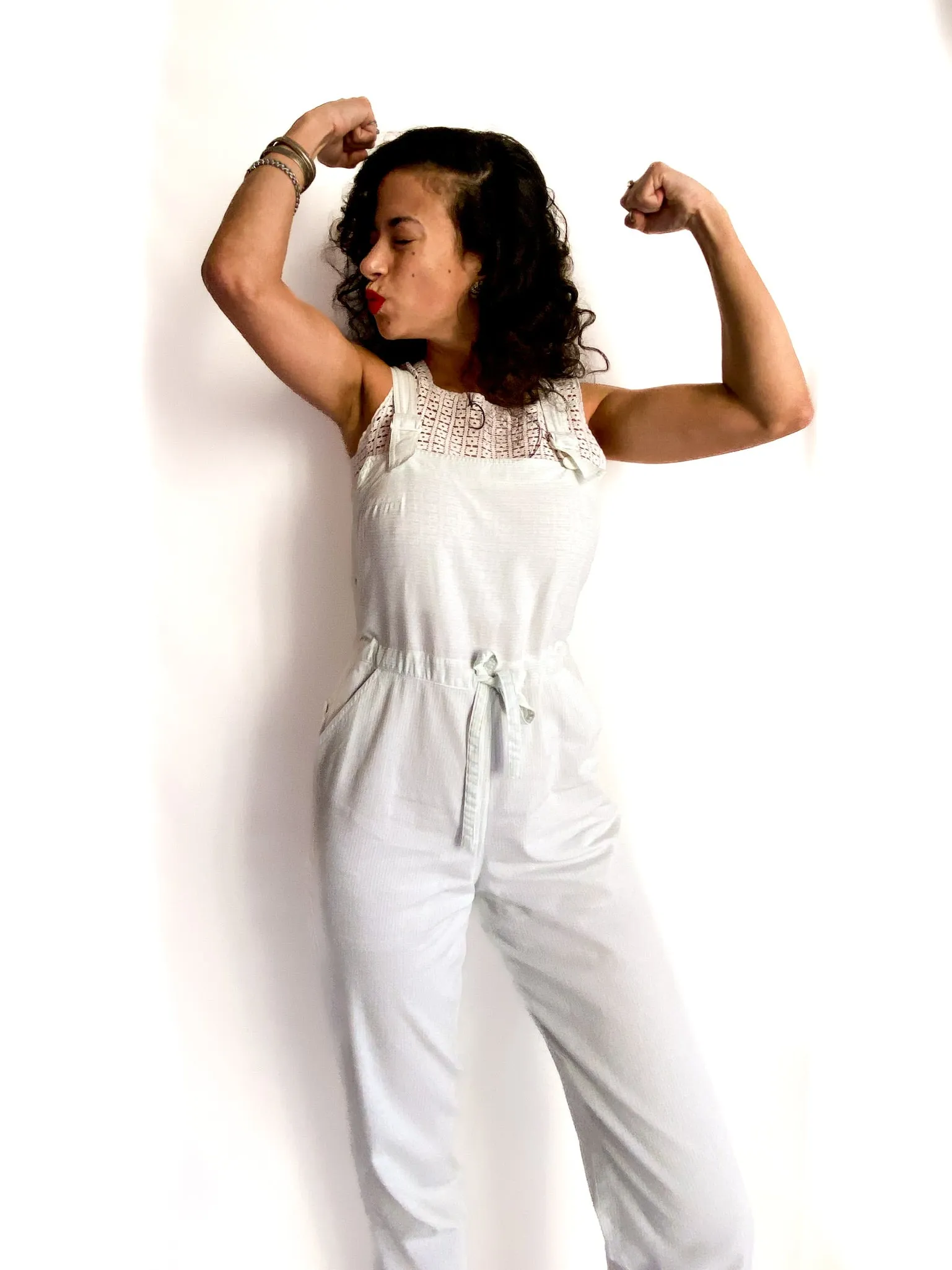 70s vintage Courrèges PARIS dungarees/overalls