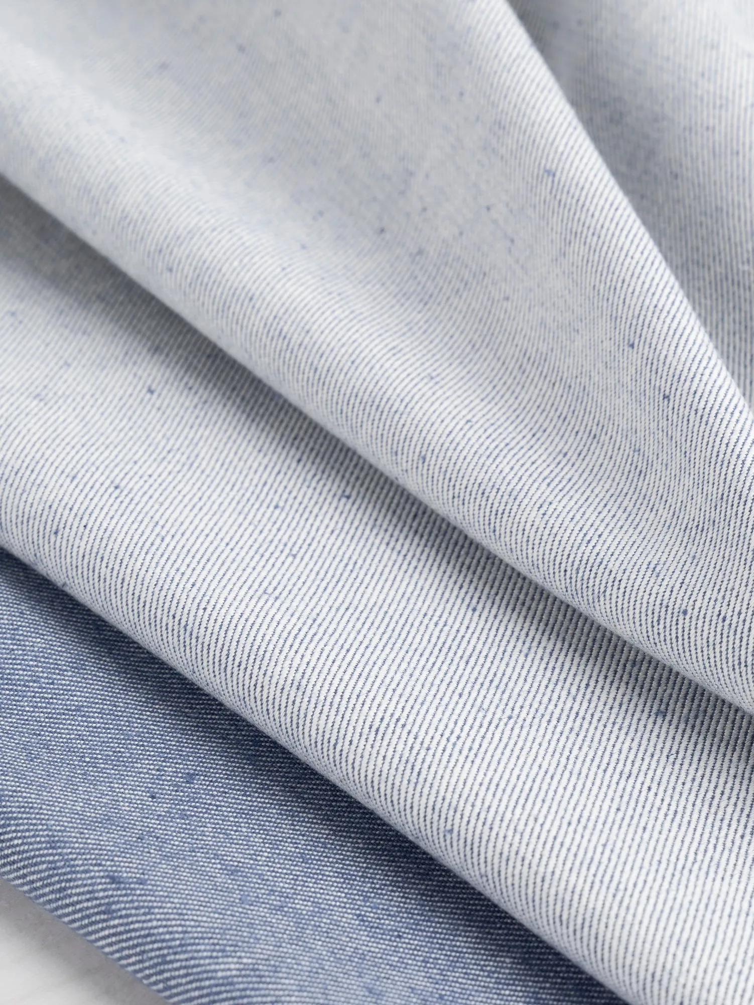 9.5 oz Non Stretch Eco Finish Re Denim - Light Blue - Swatch