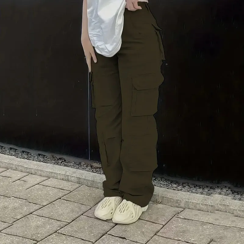 Aiertu guys clothing styles plus Size Baggy Women's Overalls Women's Spring and Autumn Loose Casual Trousers Ins