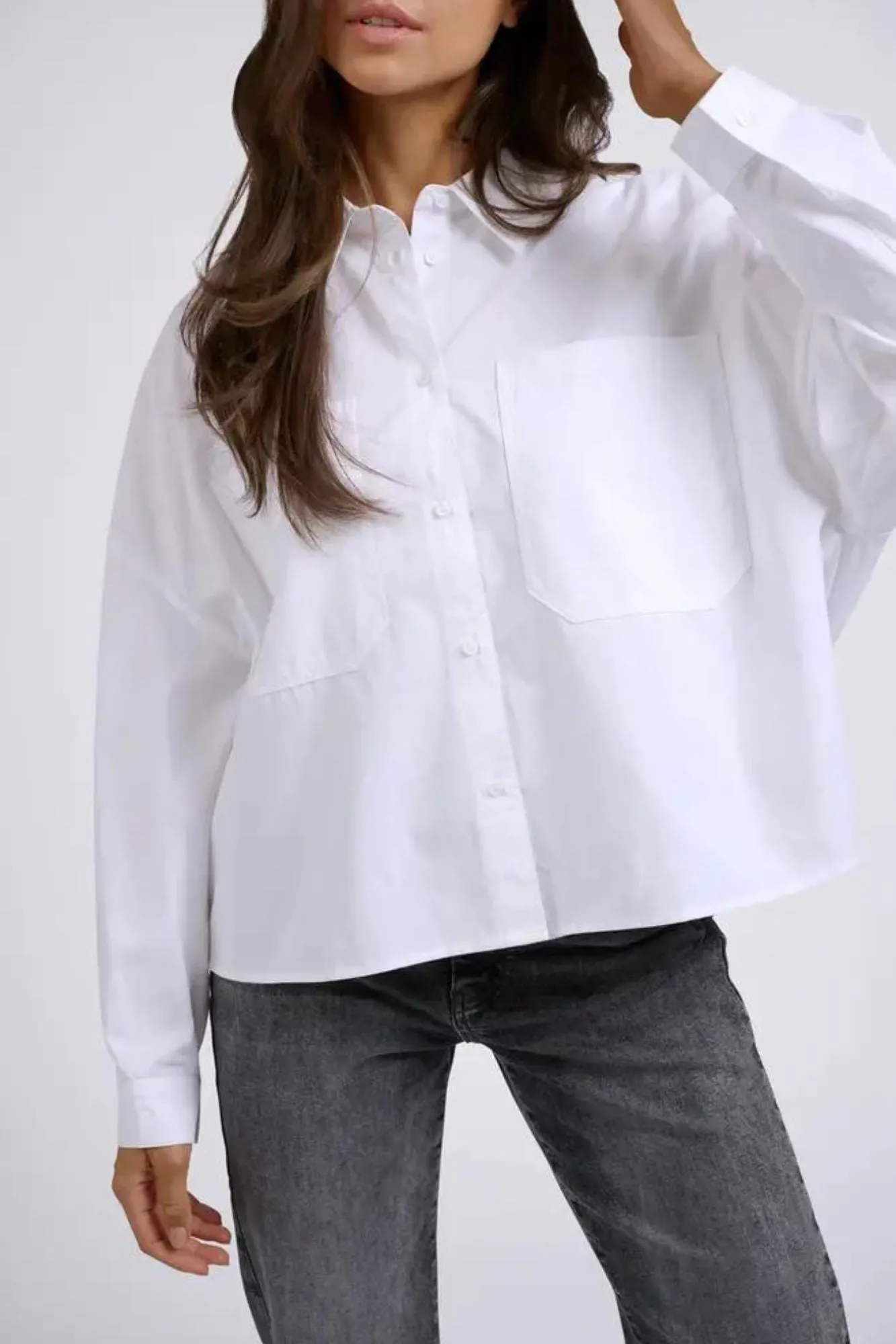 Alice Batwing Cropped Blouse