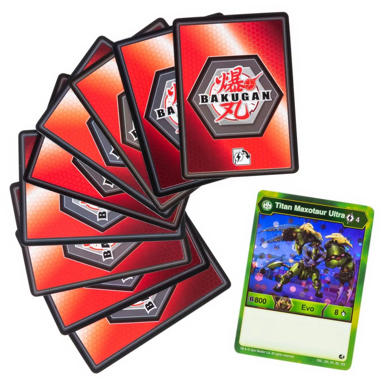 Bakugan Card Game Booster Pack Assorted Styles