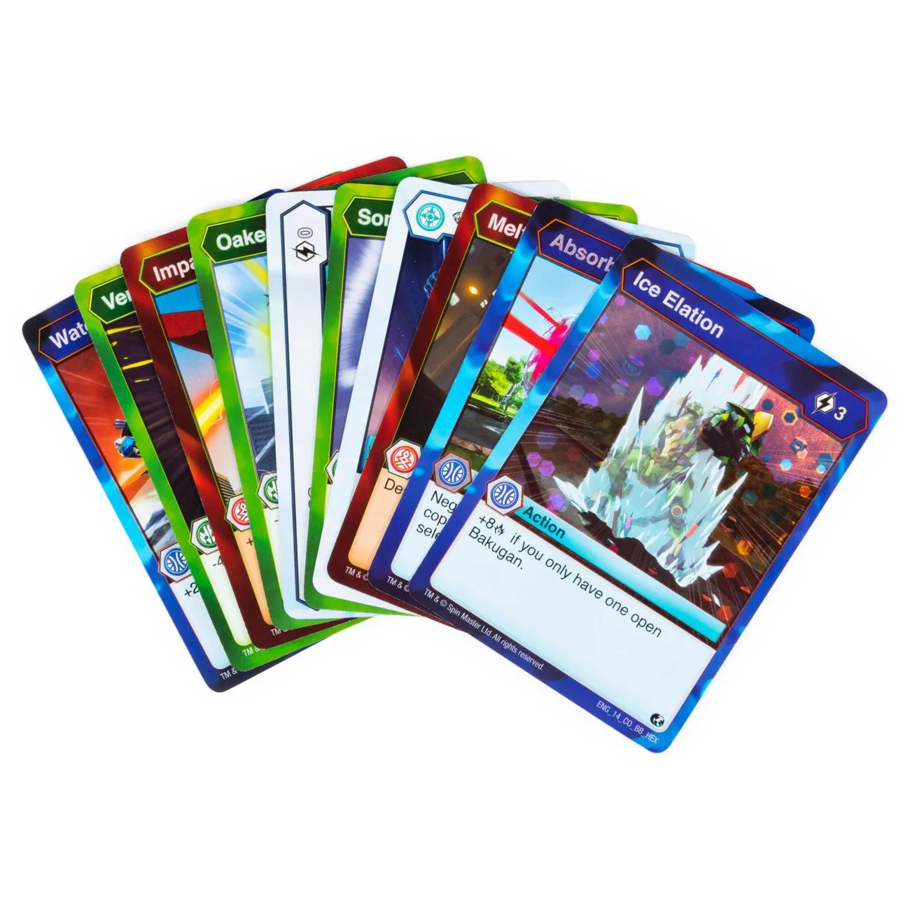 Bakugan Card Game Booster Pack Assorted Styles