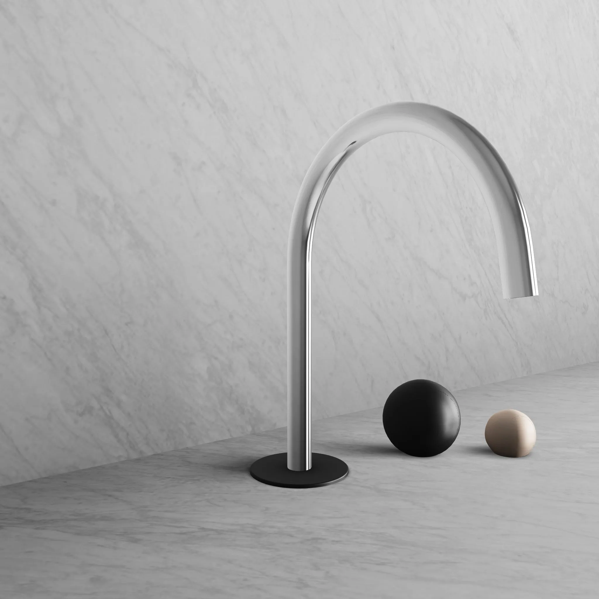 BARiL B35-8009-00L-CK-050 Two-Handle Deck Mounted Lavatory Faucet