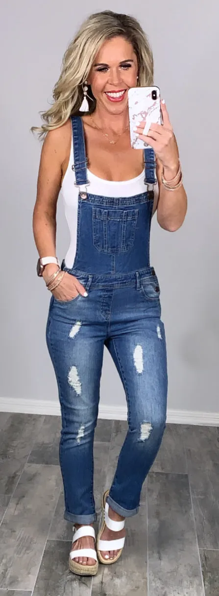 Best Overall Medium Wash Overalls