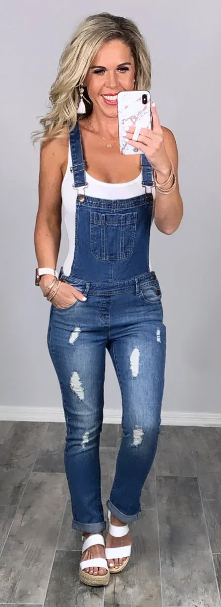 Best Overall Medium Wash Overalls