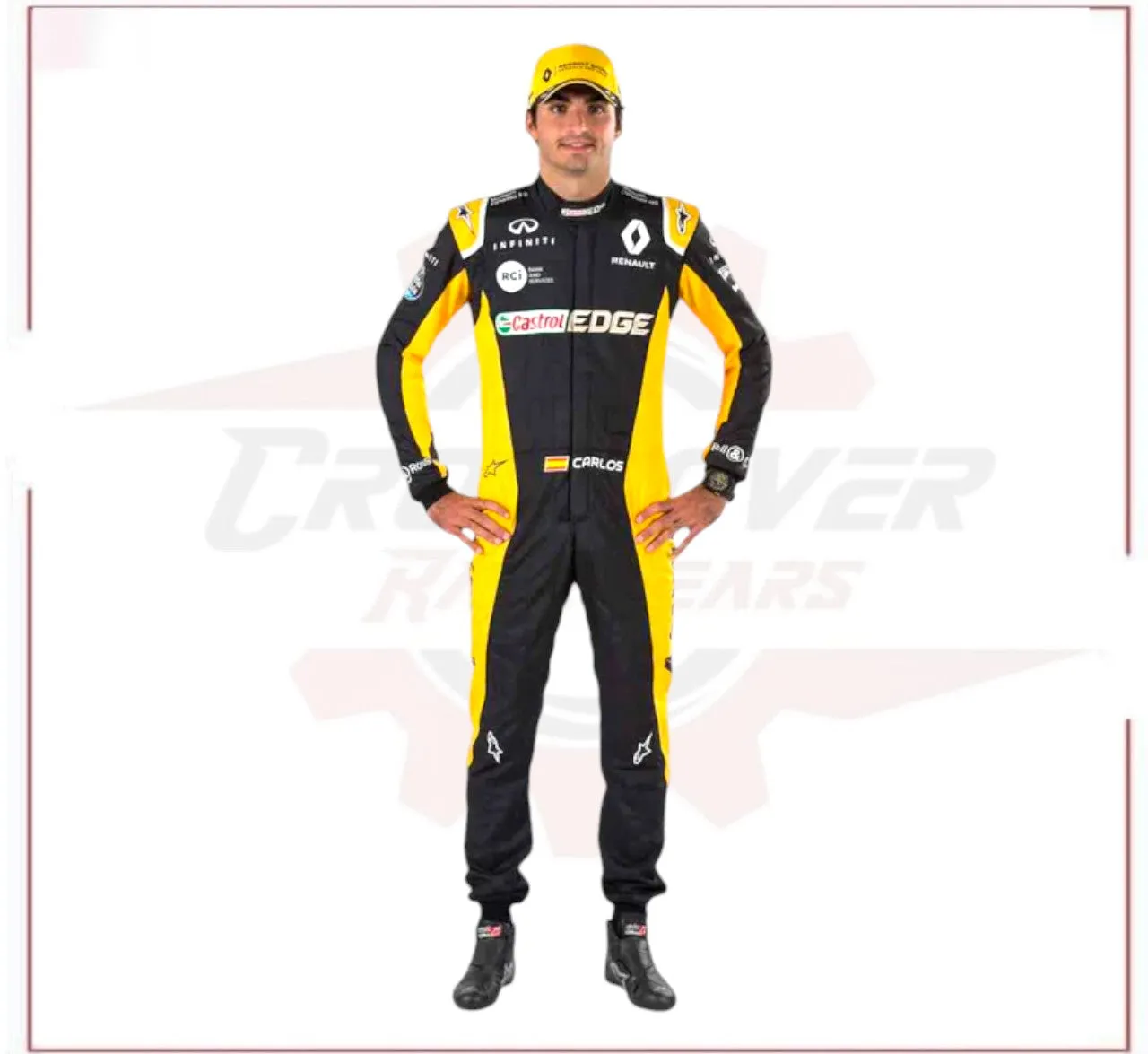 Carlos Sainz Renault 2017 F1 Race Suit USA GP