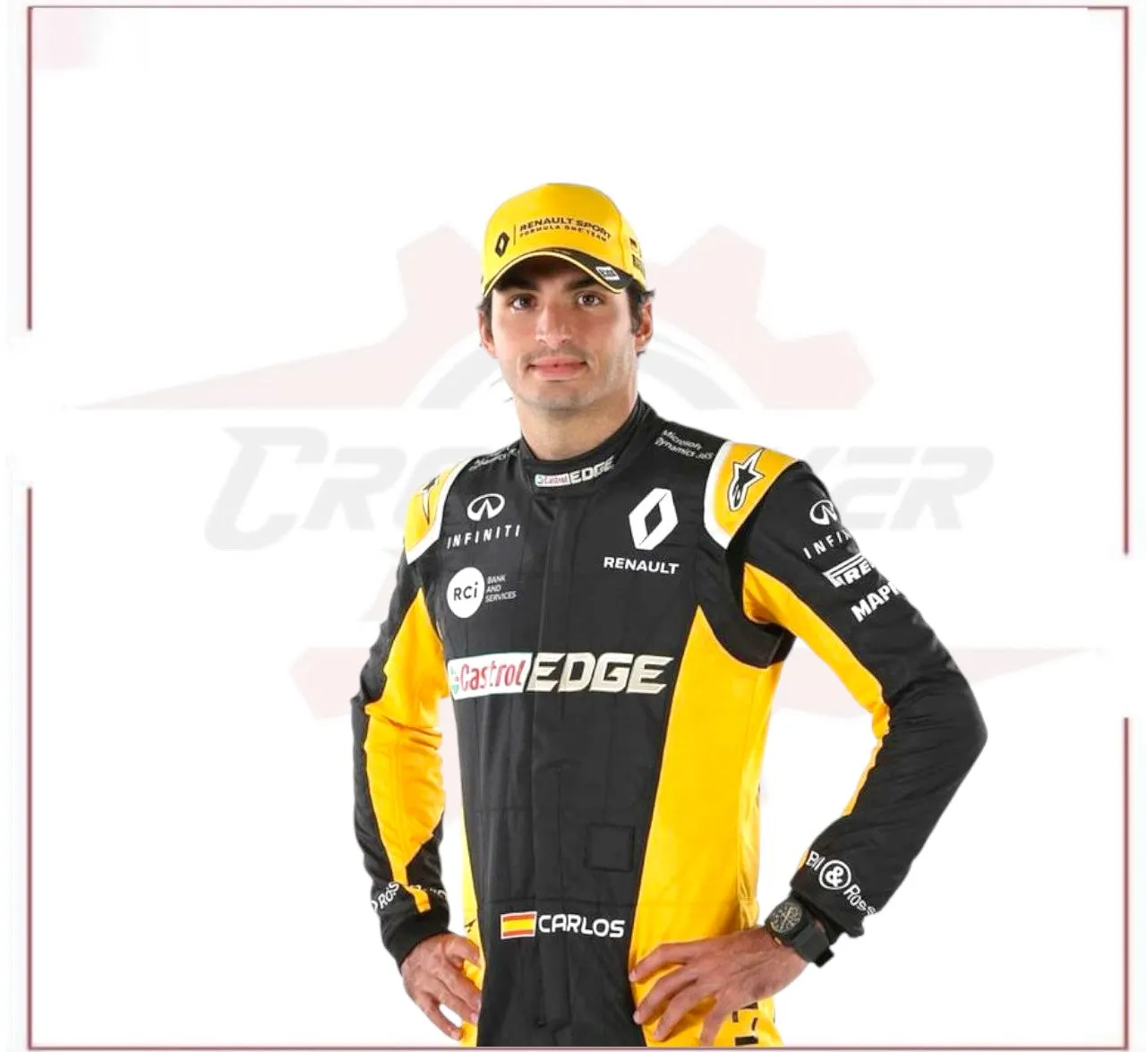 Carlos Sainz Renault 2017 F1 Race Suit USA GP