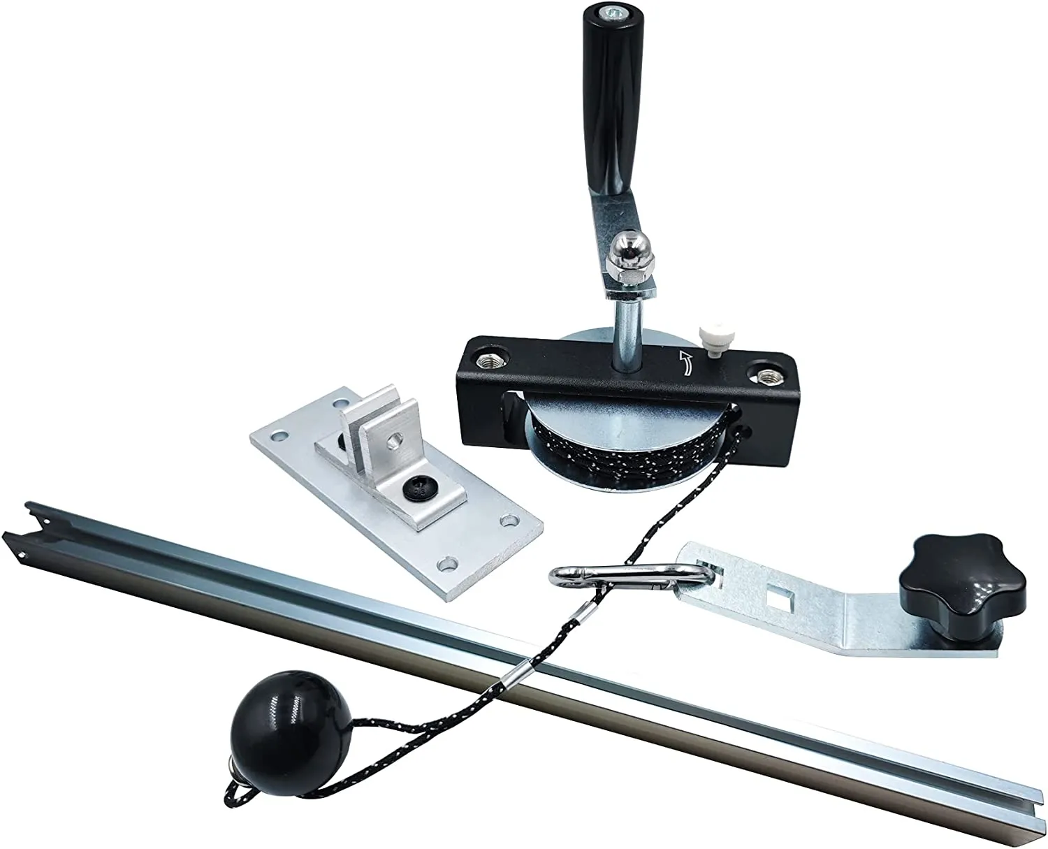 Chainsaw Mill Winch Kit With Winch And Lever Arm Anchor System I For Portable Sawmill And Saw Mill