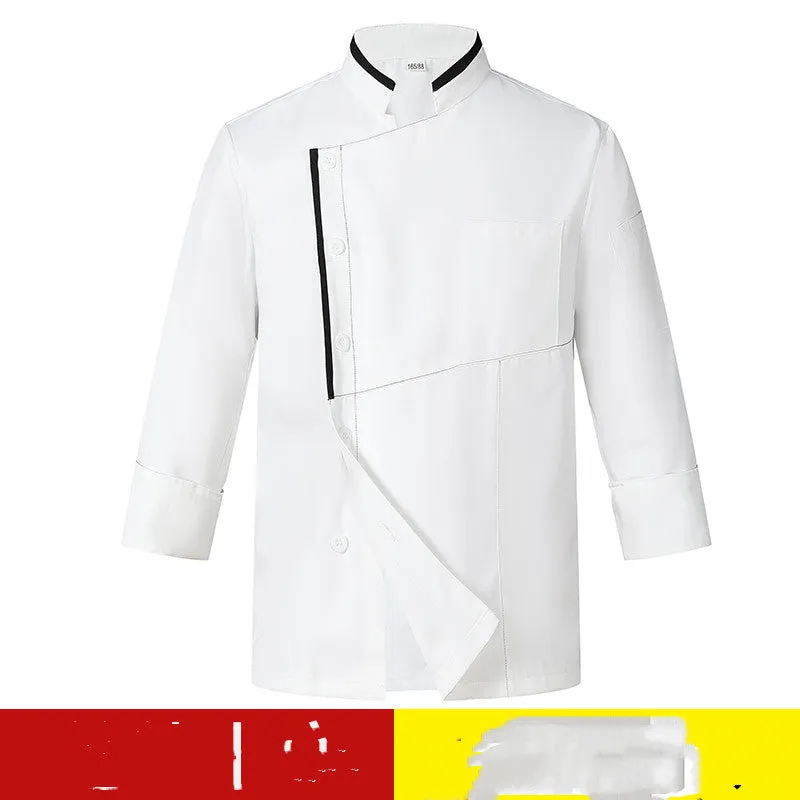 Chef's Overalls Men's Long Sleeve Autumn And Winter Clothes