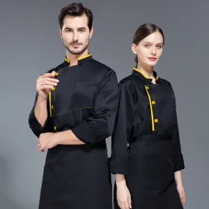 Chef's Overalls Men's Long Sleeve Autumn And Winter Clothes