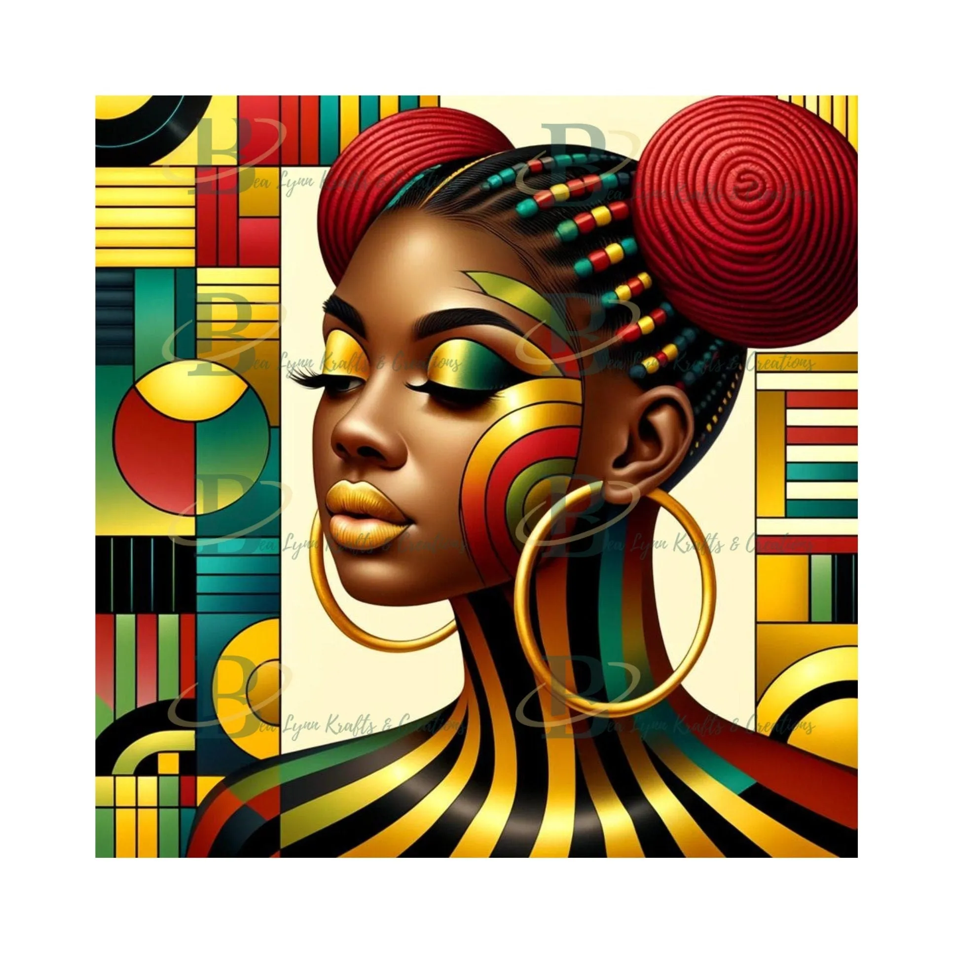 Colorful Ethnic Art