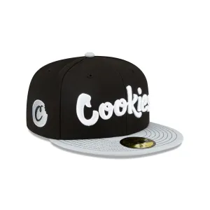 Cookies Gray Visor 59FIFTY Fitted Hat