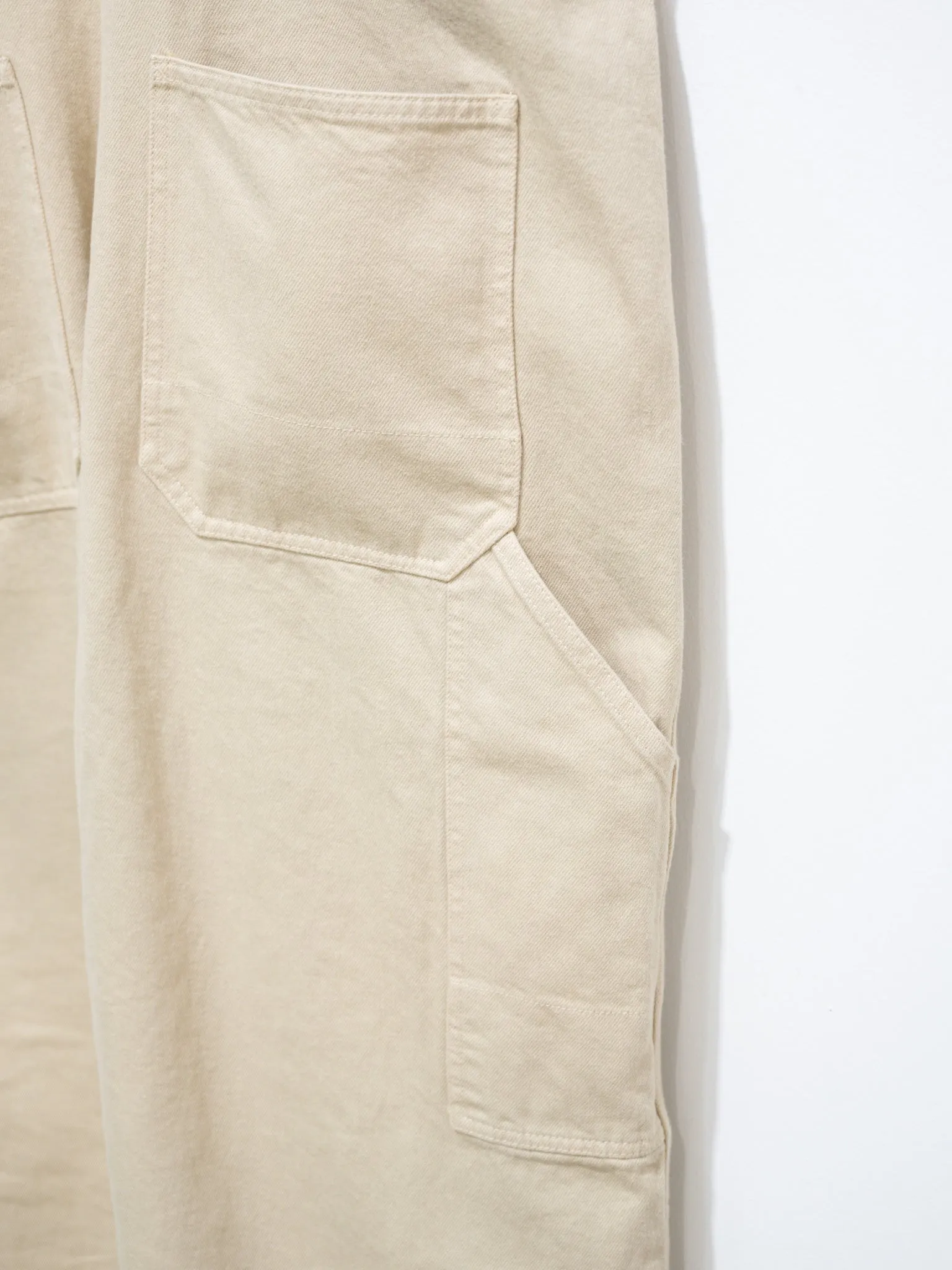 Cotton Overalls - Cream