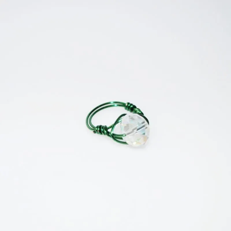 Crystal Handcrafted Women's Ring