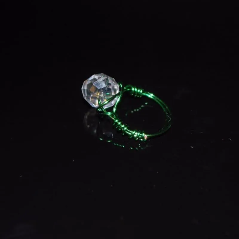 Crystal Handcrafted Women's Ring