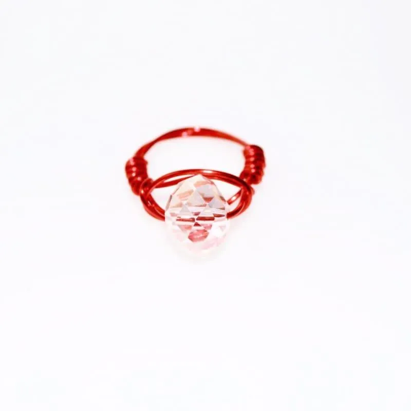 Crystal Handcrafted Women's Ring