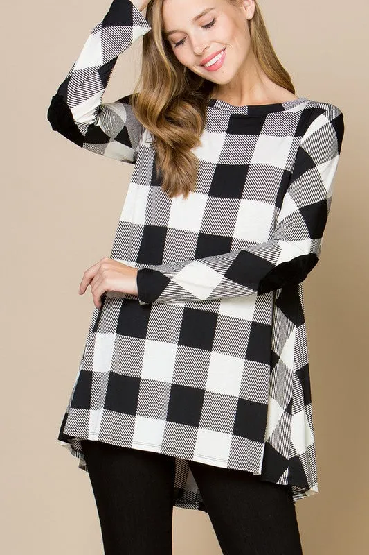 Decked in Checks Top
