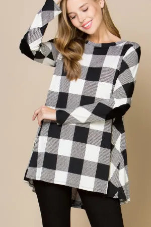 Decked in Checks Top