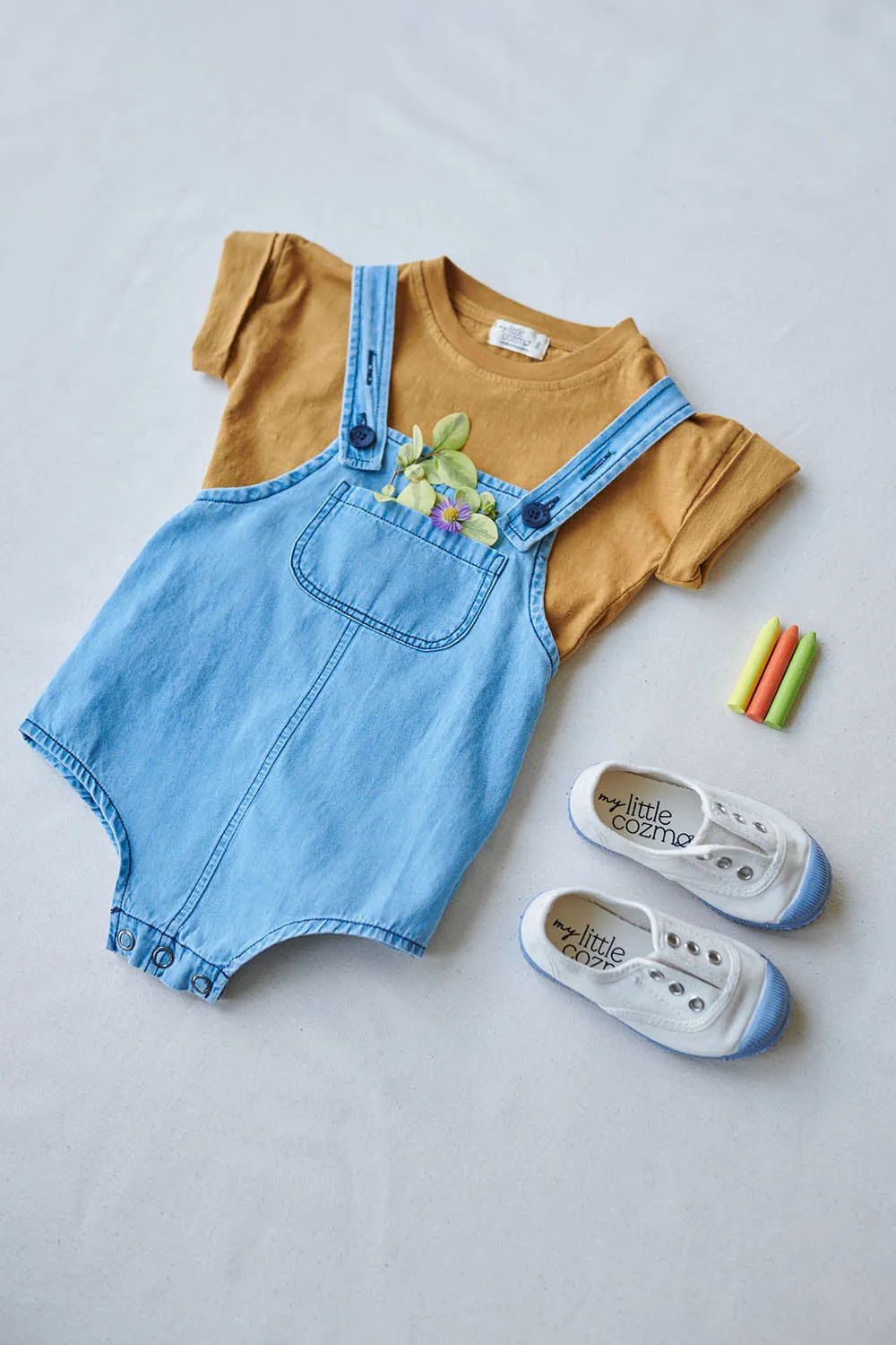 Denim Baby Overalls