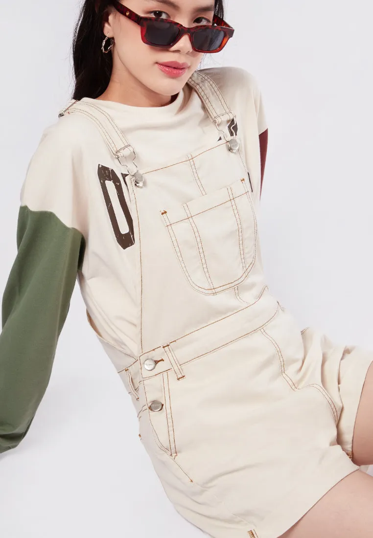 Denim Short Dungarees