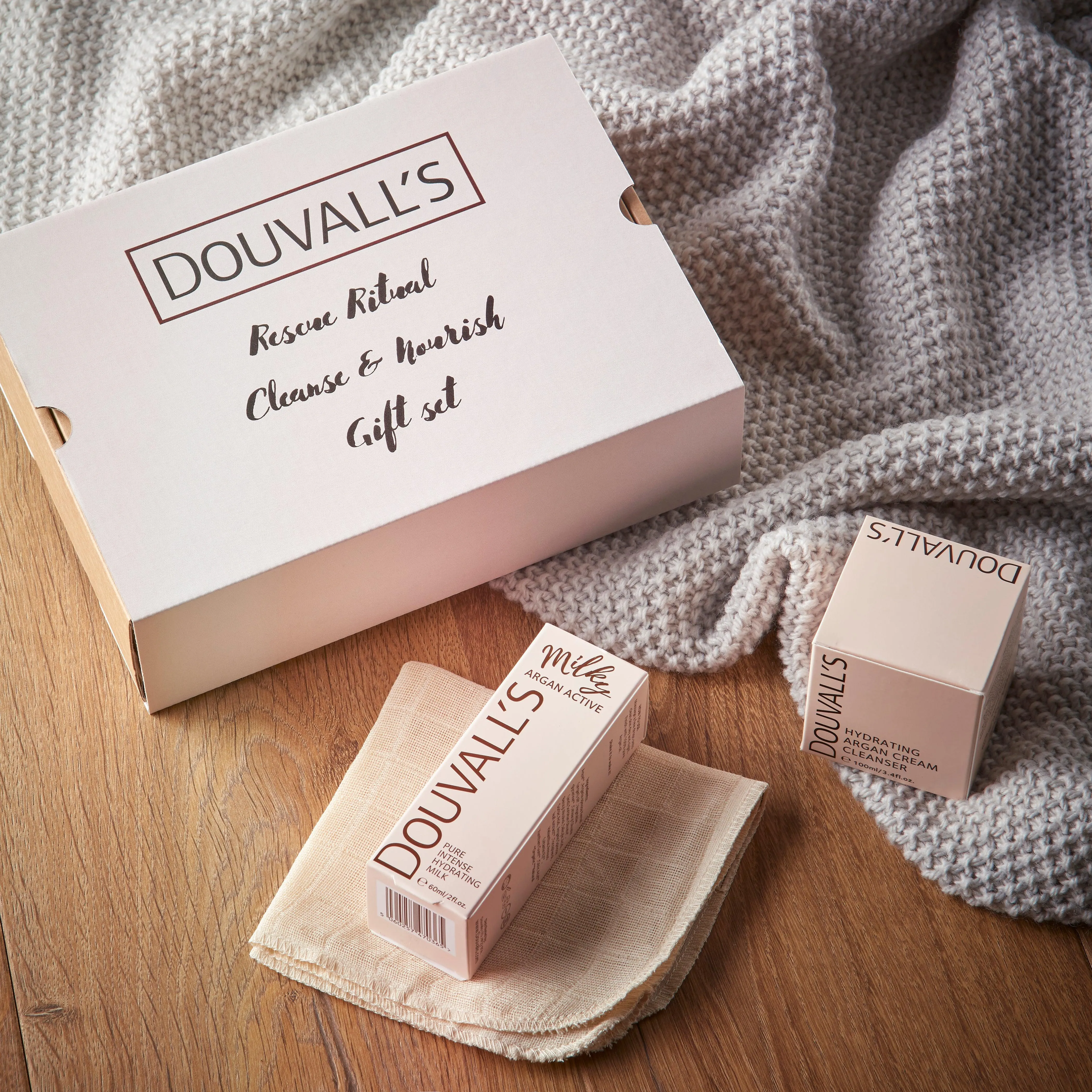 Douvall's Rescue Ritual Cleanse & Nourish Gift Set