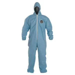 DuPont™ ProShield 6 SFR Coveralls with Attached Hood, Blue, 3X-Large, TM127S-3XL