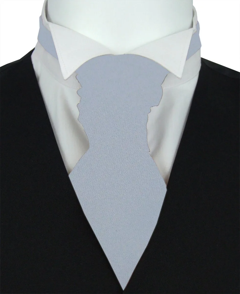 Dusty Blue Boys Wedding Cravat