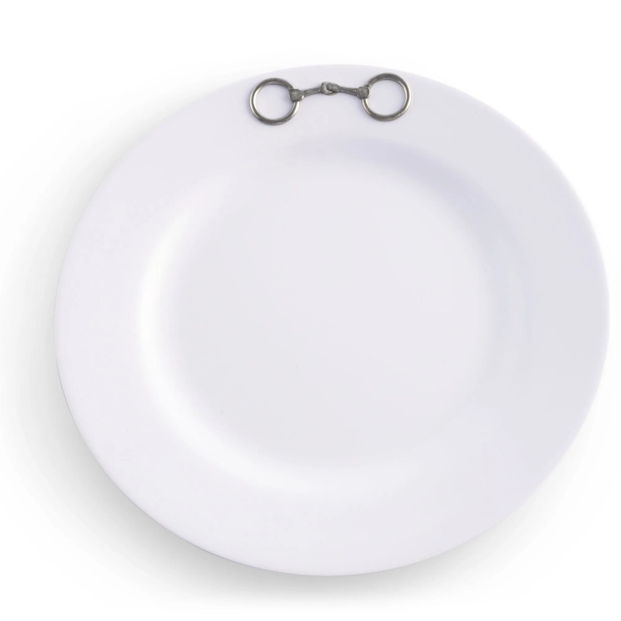 Equestrian Bit Melamine Lunch Plates - Set of 4