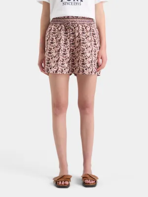 Floral printed shorts