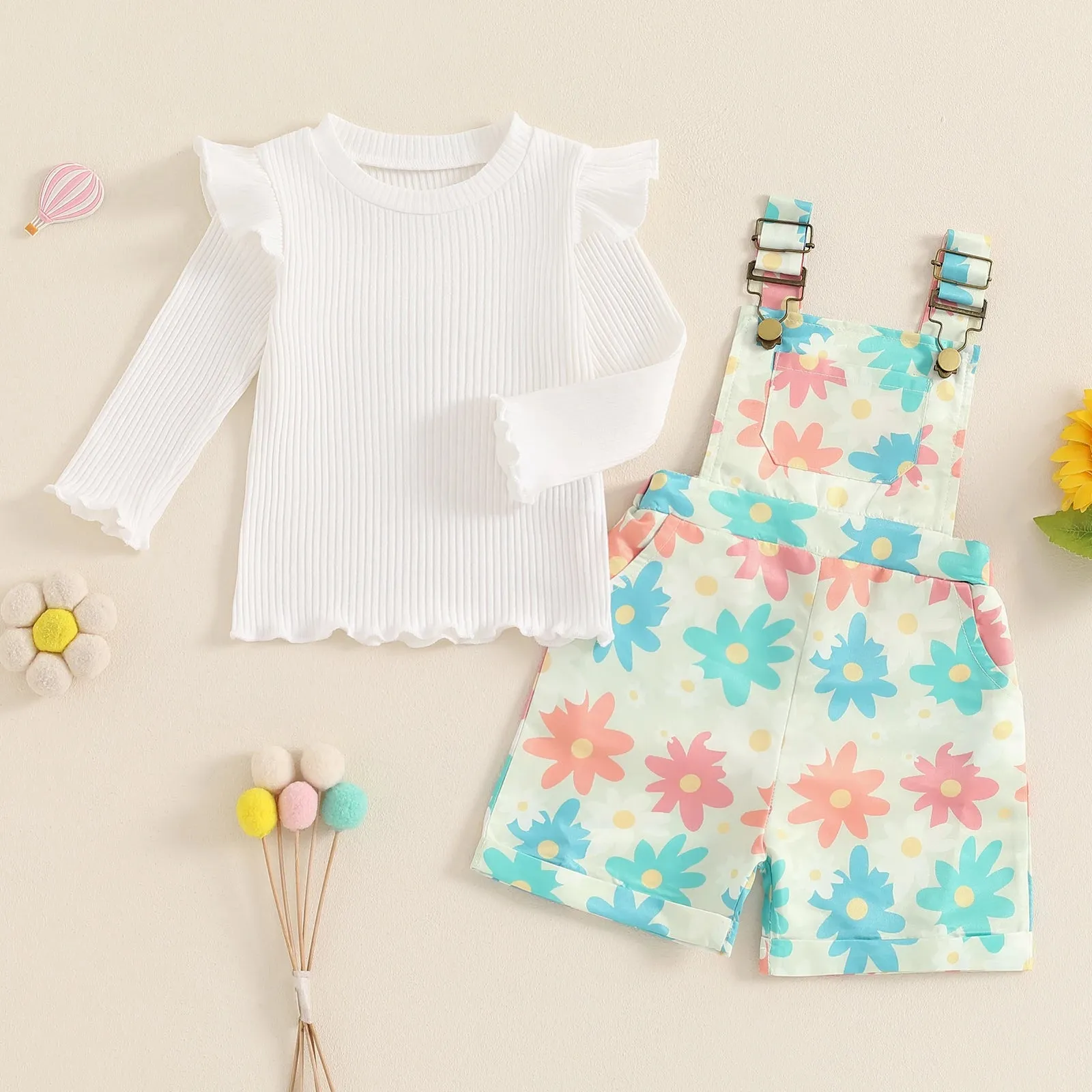 FLOWER FIELDS Overall Outfit