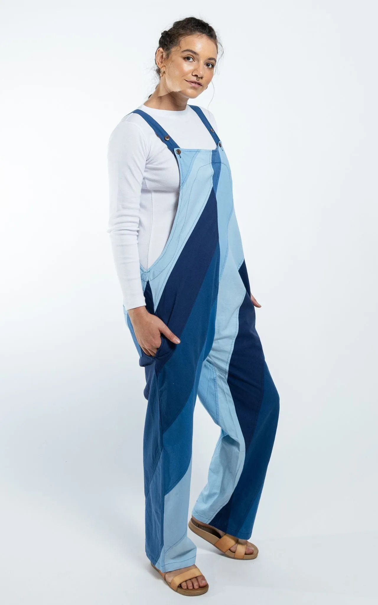Freya Overalls - Blue