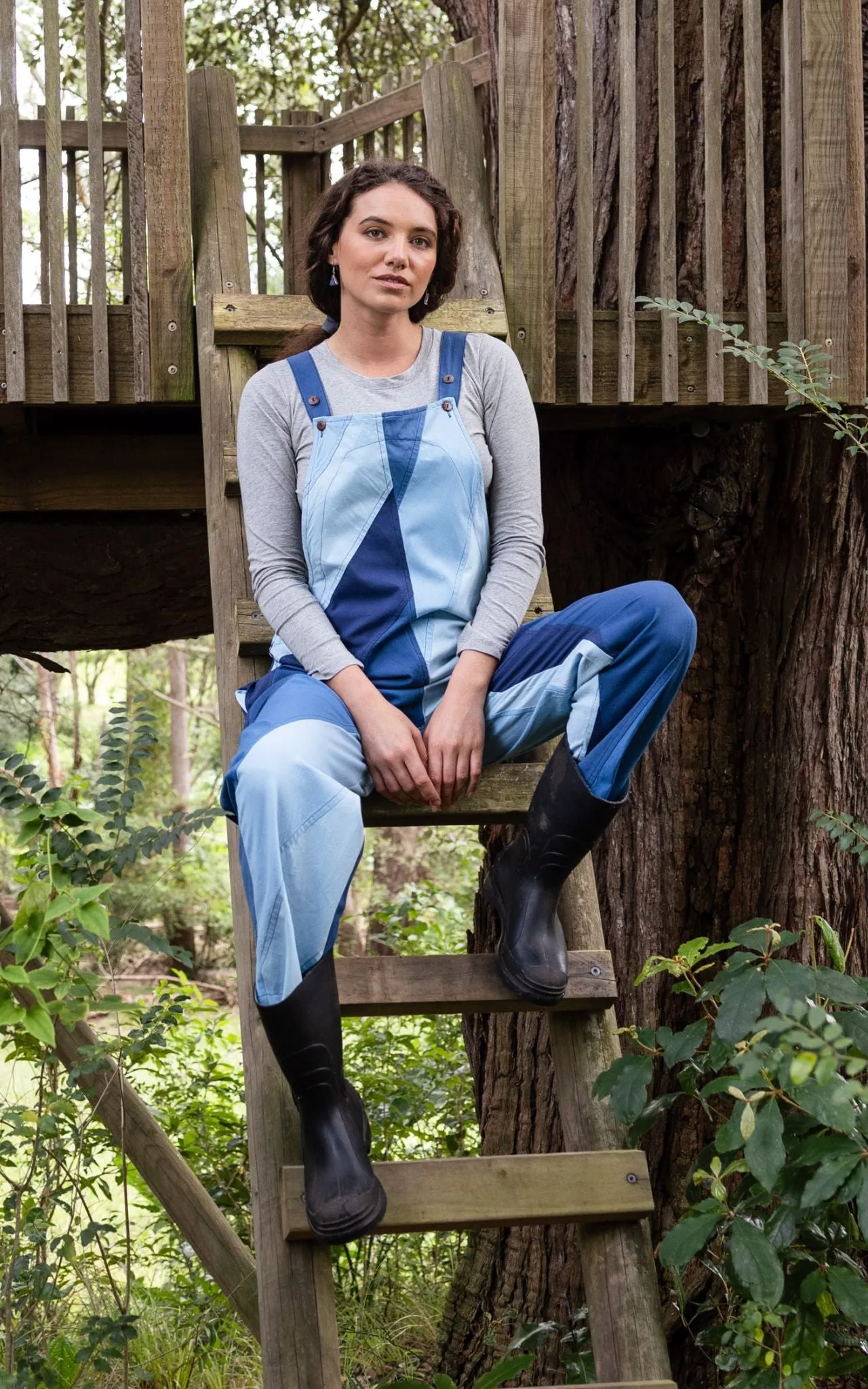 Freya Overalls - Blue