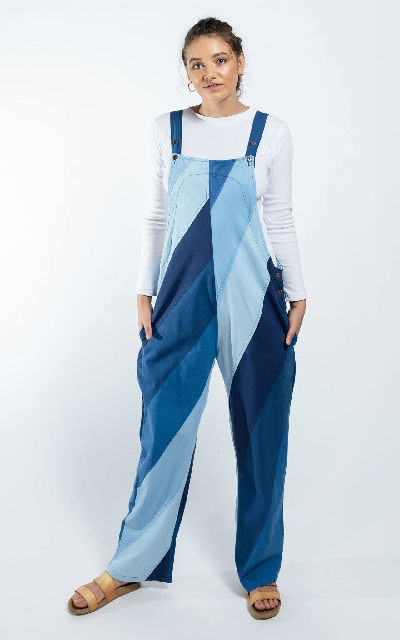 Freya Overalls - Blue