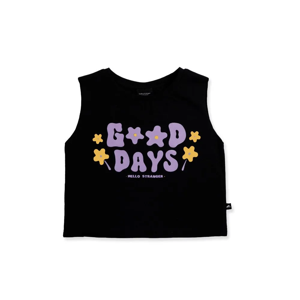 GOOD DAYS TANK - Black