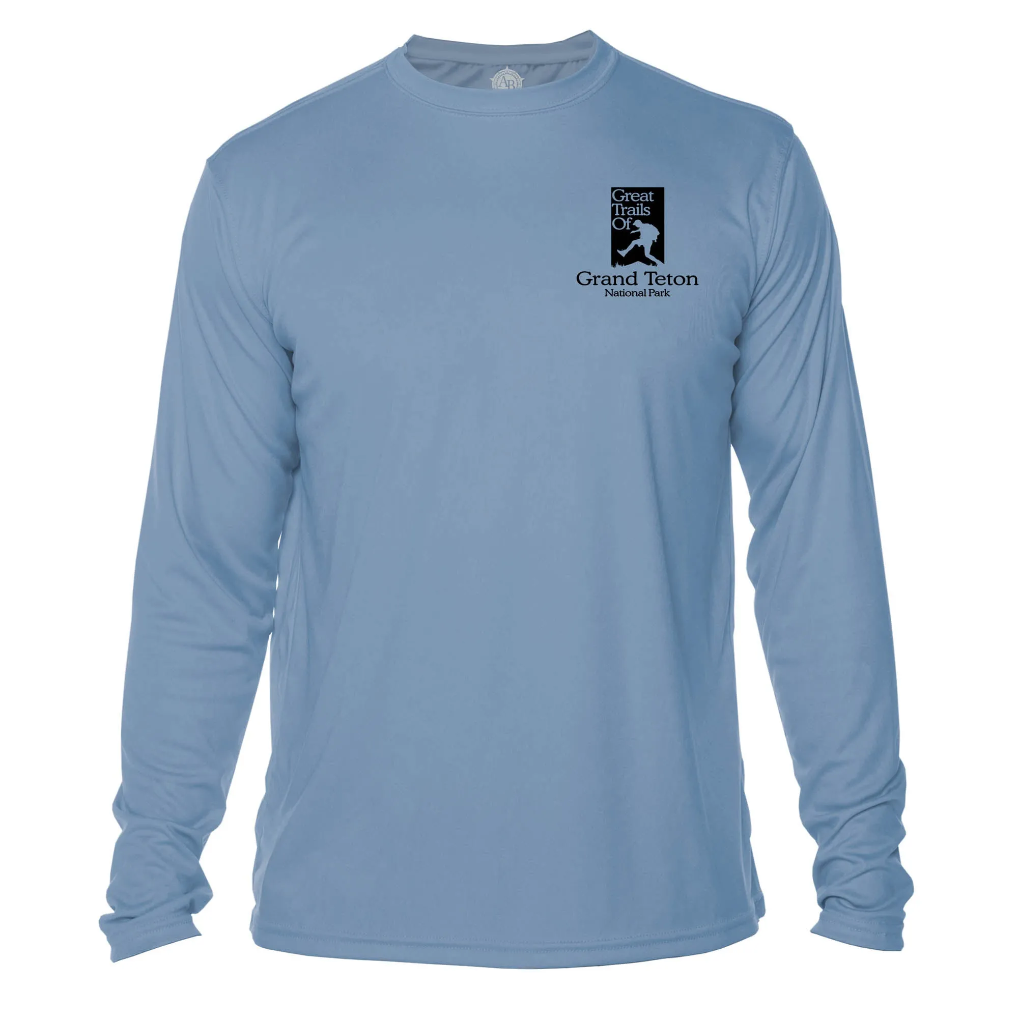 Grand Teton National Park Great Trails Long Sleeve Microfiber Men's T-Shirt