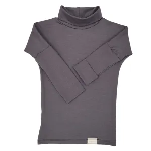 Grow With Me Turtleneck | Dark Grey