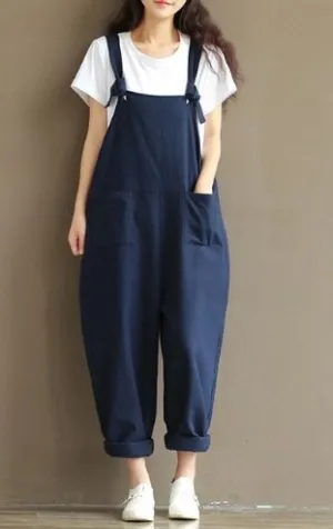 Hippie Casual Cotton Overalls