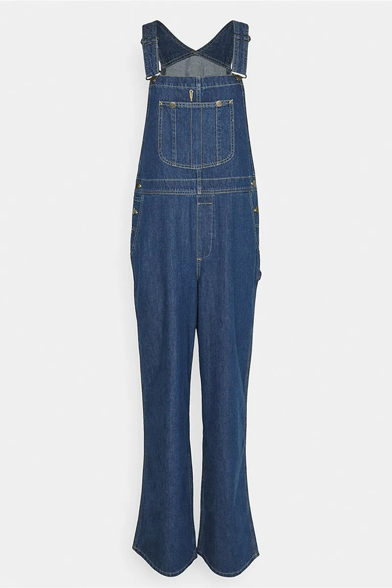 HWT1243 Classic Denim Overalls Pant