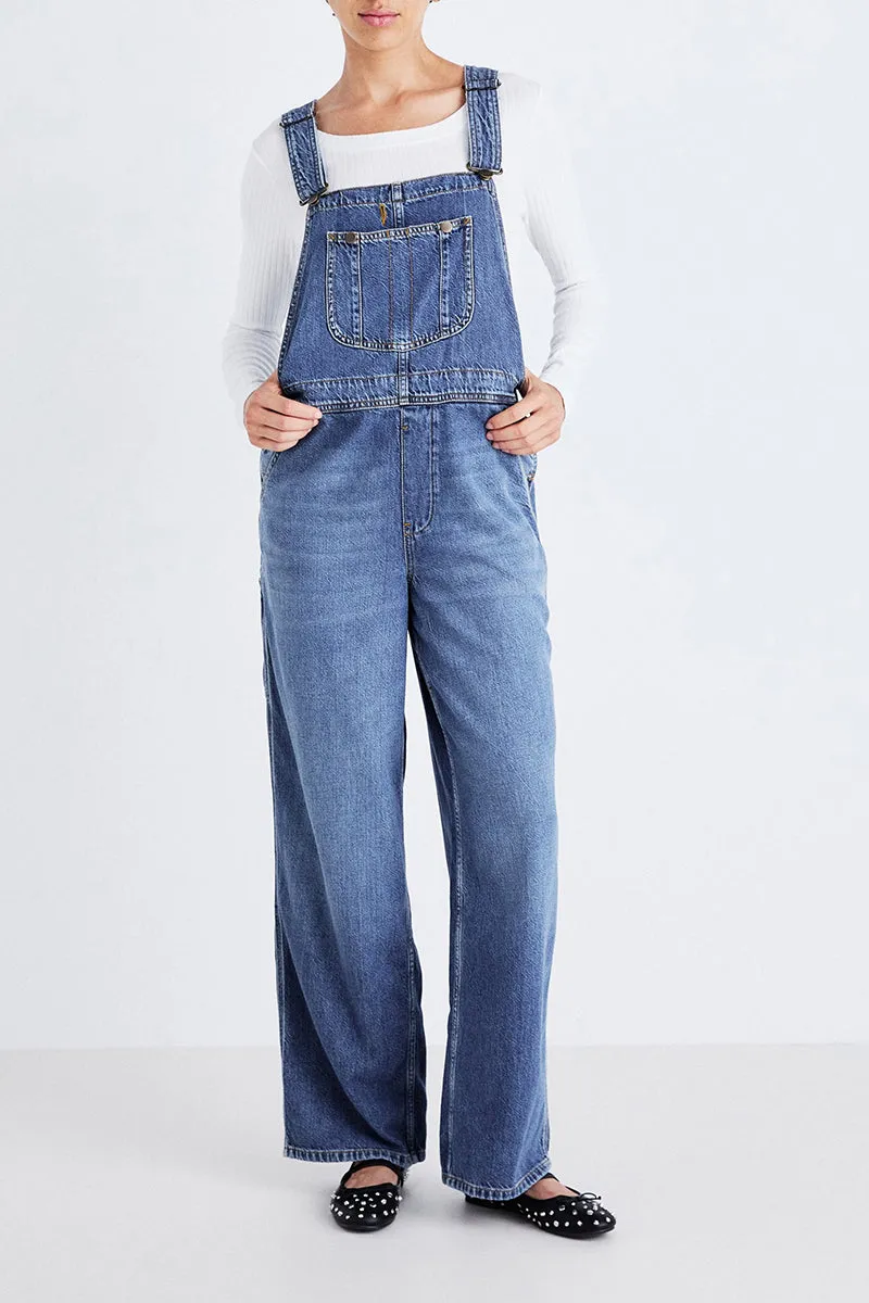 HWT1243 Classic Denim Overalls Pant