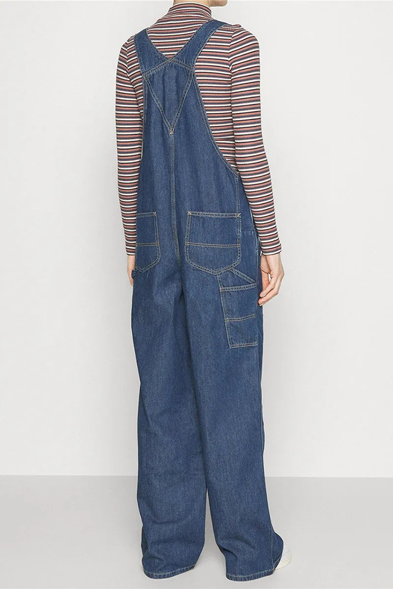 HWT1243 Classic Denim Overalls Pant
