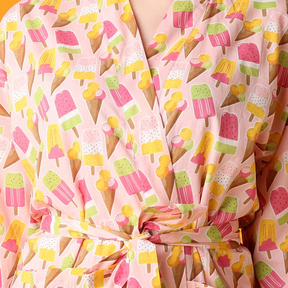 Ice Cream Short Robe