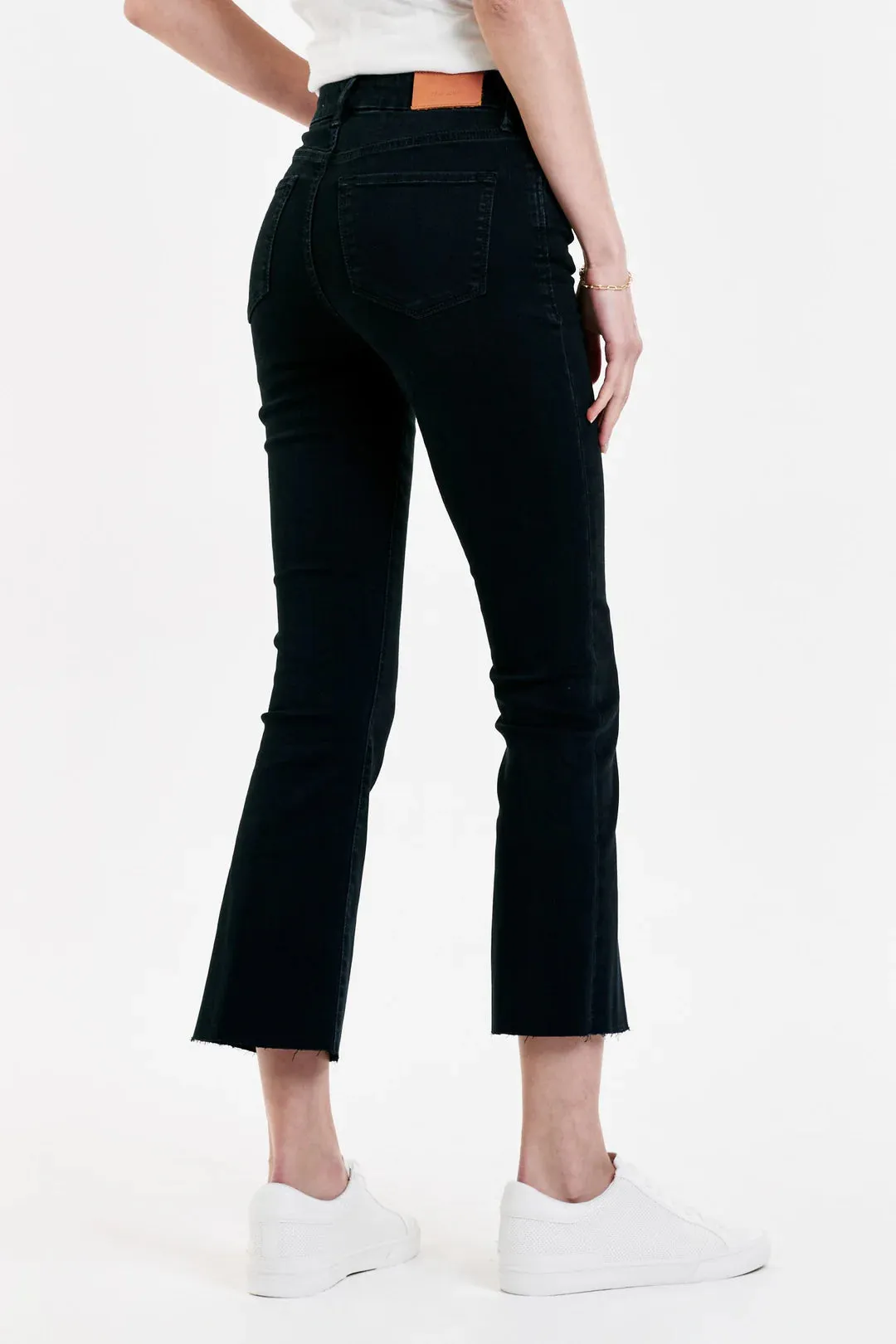 Jeanne Super High Rise Cropped Flare - Yorkville [Dear John Denim]