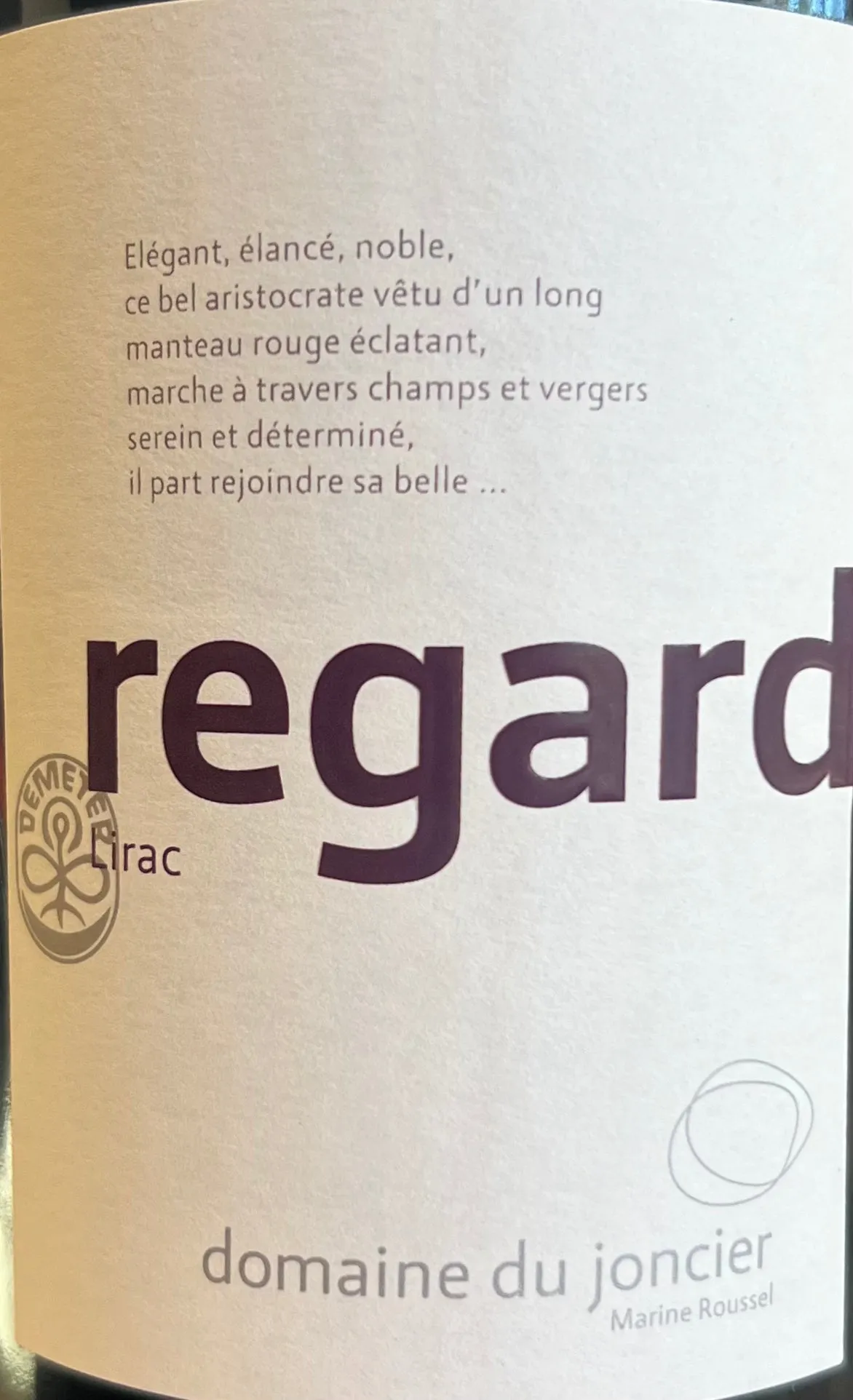 Joncier 'Regard' - Lirac