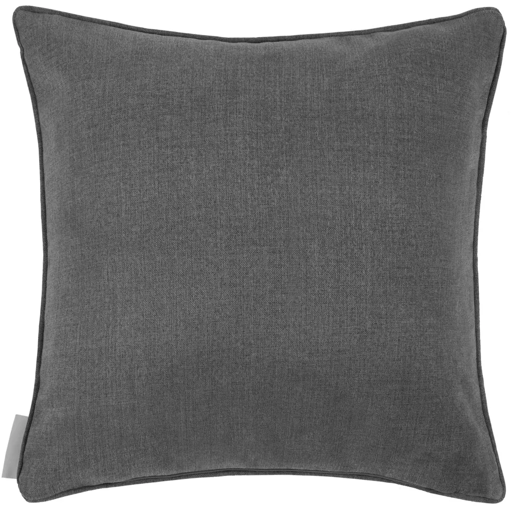 Kari Printed Piped Cushion Terracotta