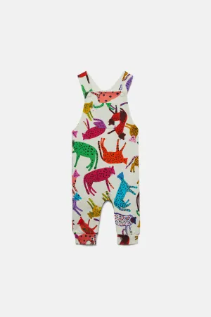 Leopards Baby Overalls