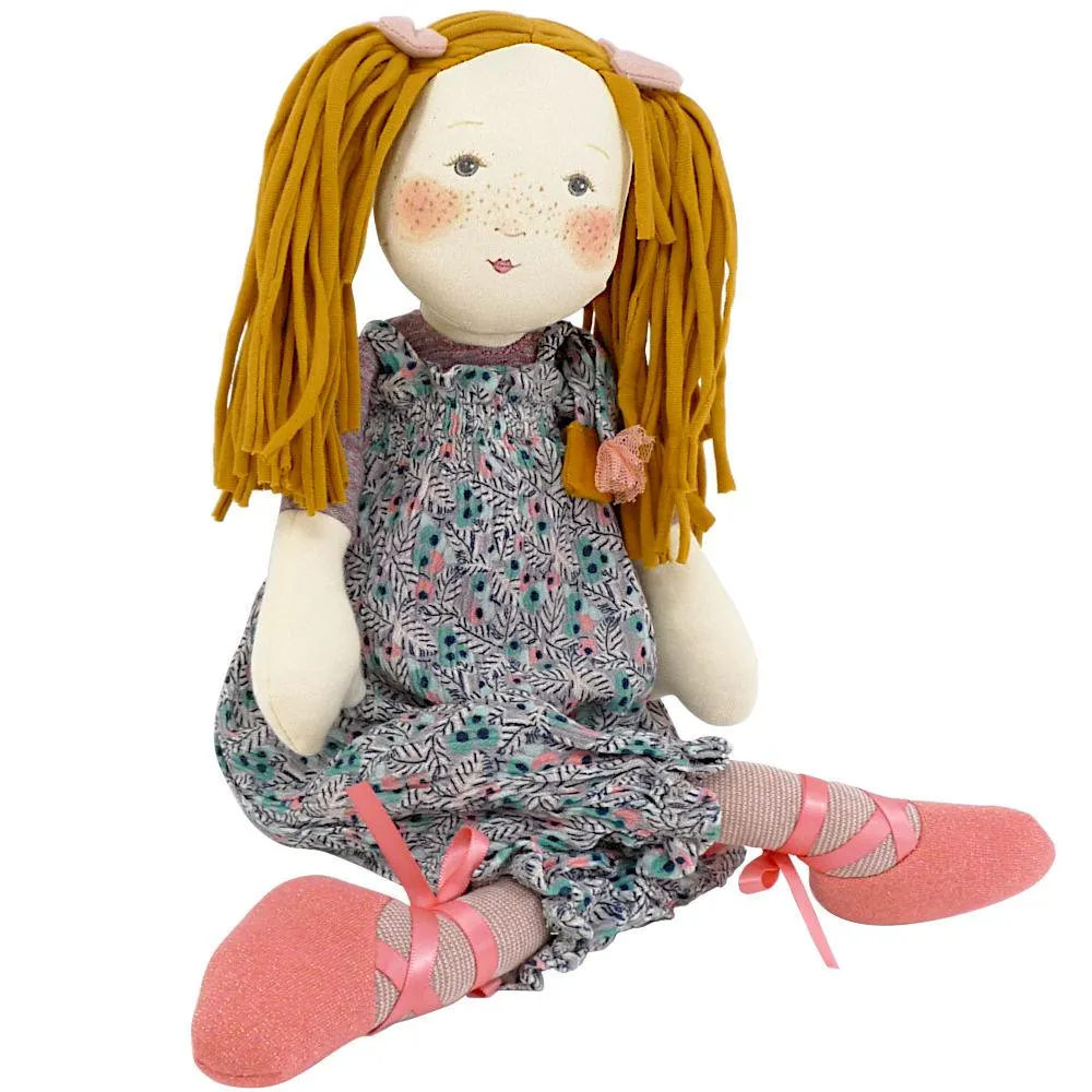 Les Rosalie Violette  Rag Doll 45cm