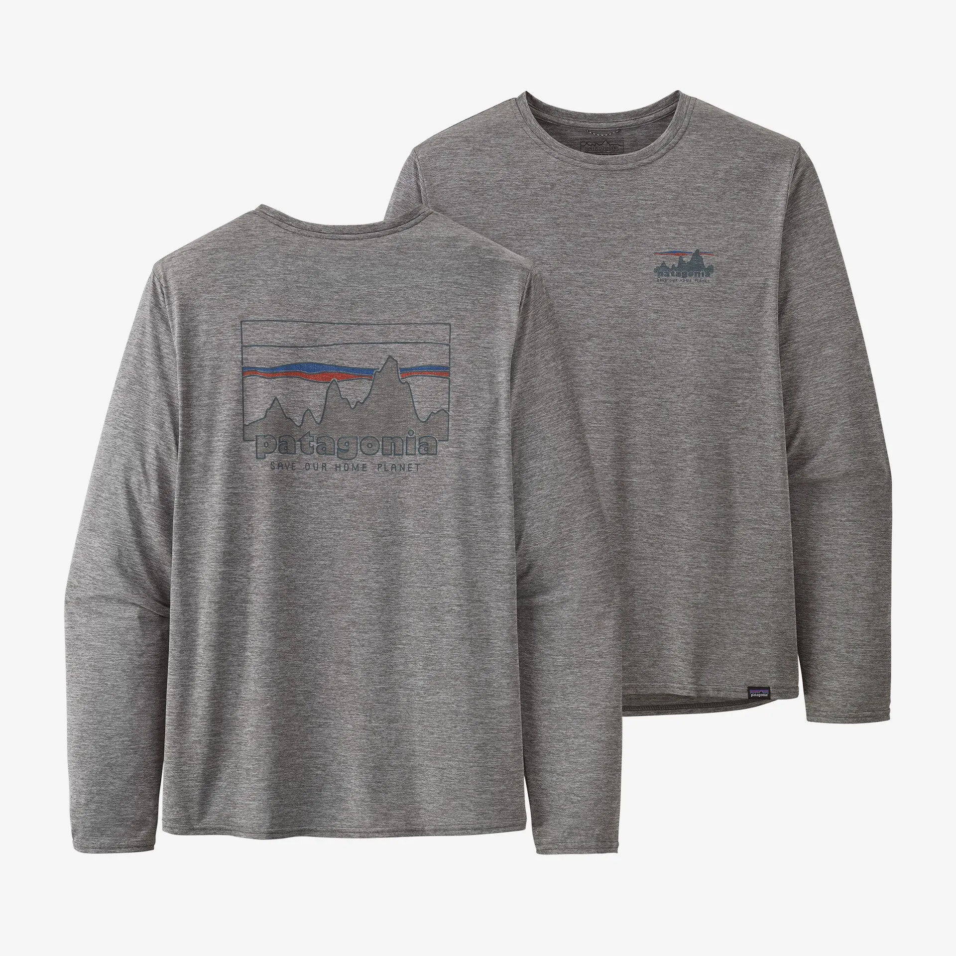 Long-sleeved Capilene Cool Daily Graphic Shirt