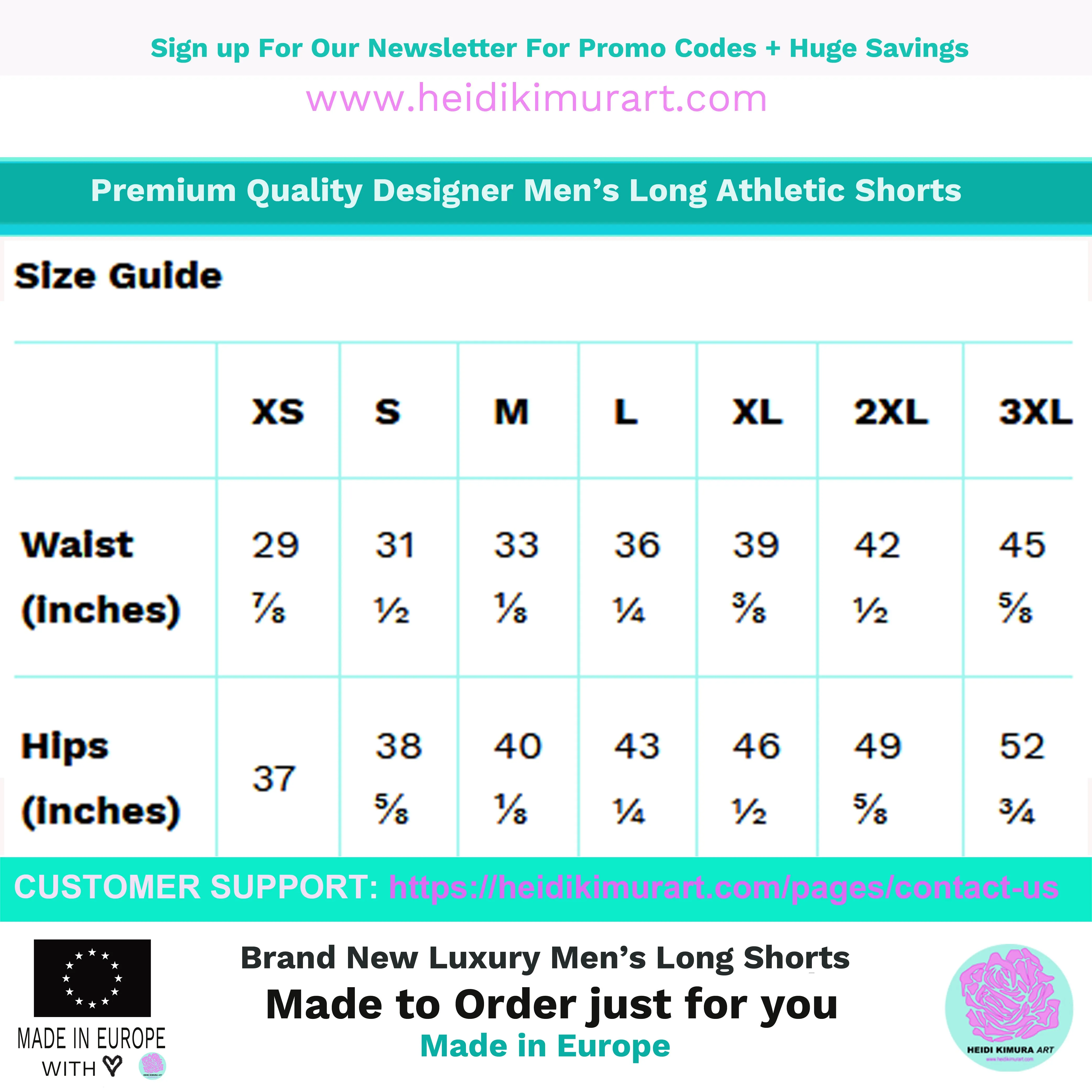 Marbled Men's Athletic Long Shorts, Black Marble Print Short Pants For Men -Made in USA/MX/EU